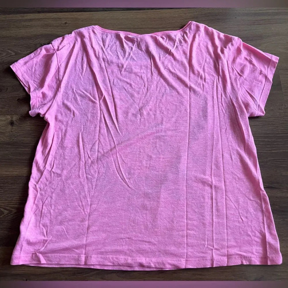 🔥4/$20 Pink oversized T-shirt - Picture 7 of 7